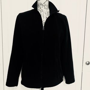 Tek Gear Black Full Zip Athletic Wear Jacket